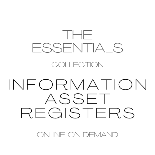 Online on Demand: The Essentials Collection in Information Asset Registers (E-Learning)