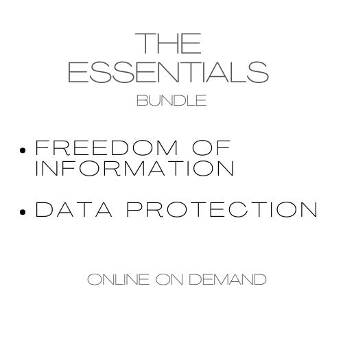 The Essentials Bundle: Freedom of Information and Data Protection