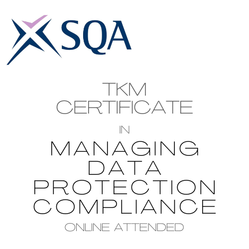 Tkm Certificate in Managing Data Protection Compliance