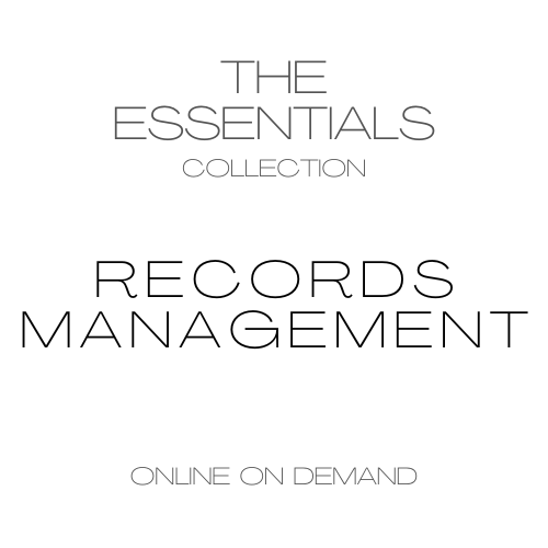 Essentials collection - records management