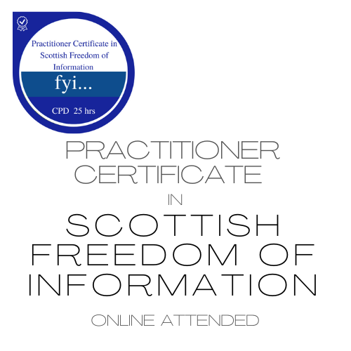 Practitioner Certificate in Scottish Freedom of Information