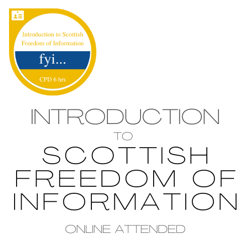 Introduction to Scottish Freedom of Information